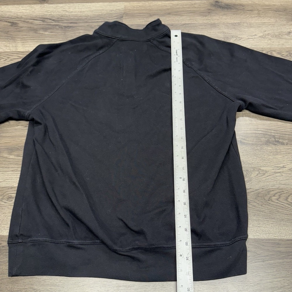 Fairway & Greene Large Black 1/4 Zip Pullover Golf Sweater USA Olympics - Picture 8 of 9